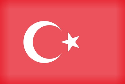 Türk Bayrağı ile profil resim Photomontage