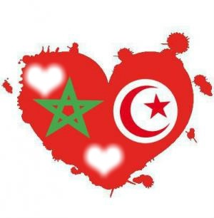 Maroc Tunisie Fotomontáž