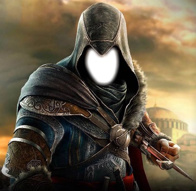 assassin's creed Ezio Fotomontaż