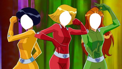 totally spies Фотомонтаж