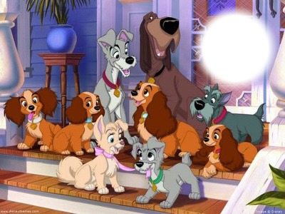 Lady and Tramp 2 Montage photo