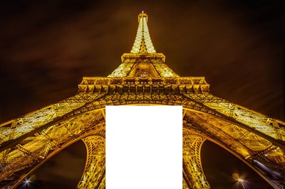 Torre Eiffel - Paris Valokuvamontaasi