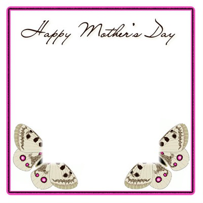 Mothers day Photo frame effect