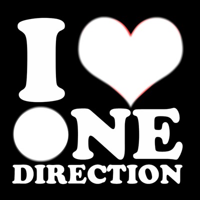 I Love One Direction Fotomontagem