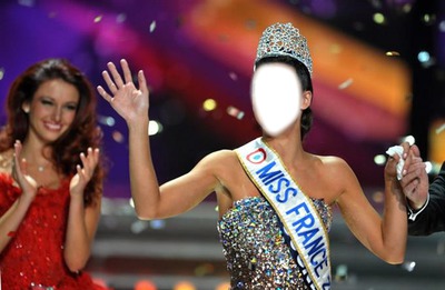 Miss France Fotomontáž