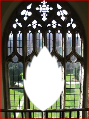 castle window Photomontage