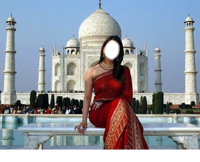 Taj Mahal Montaje fotografico