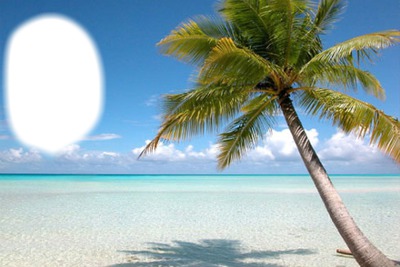 plage des bahamas Fotomontage