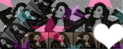 Demi Lovatoo Fotomontage