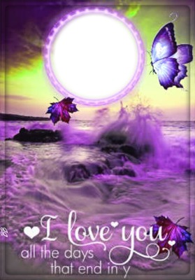 I LUV YOU Montage photo