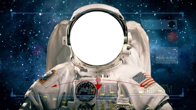 Astronaut Фотомонтаж