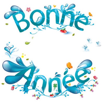 bonne annee Fotomontāža