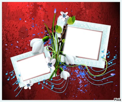 two frames Photo frame effect