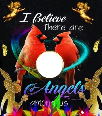 i belive there are angels Valokuvamontaasi