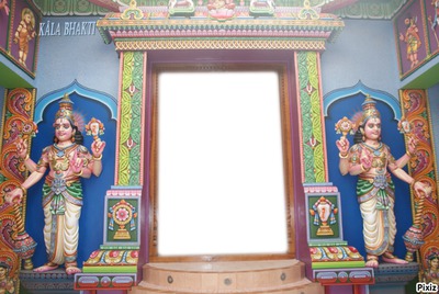 Narassinga Peroumal chambre définitif Fotomontaggio
