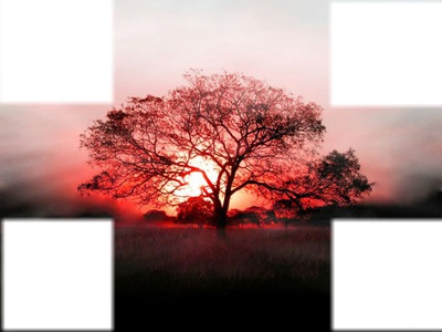 coucher de soleil 1 Fotomontage