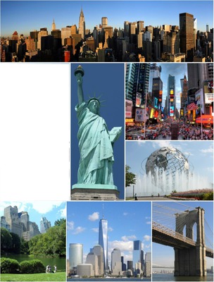 New York New York Fotomontaggio