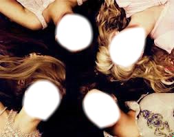 Selena Gomez, Taylor Swift, Miley Cyrus and Demi Lovato Photomontage