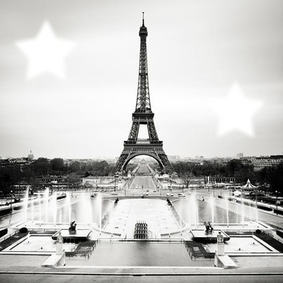la tour Eiffel フォトモンタージュ