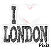 i love <3 london Fotomontage