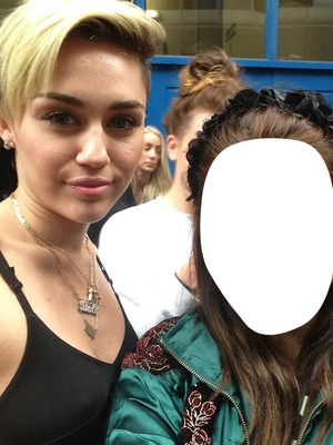 Miley ♥ Fotomontaža