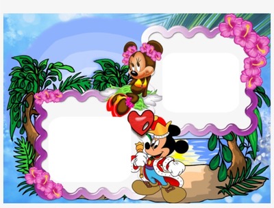 Disney Photo frame effect