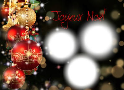 Joyeux Noël Фотомонтаж