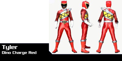 ranger rouge dino charge Montage photo