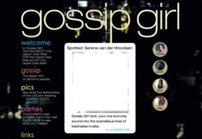 gossip girl Photo frame effect