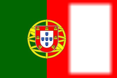 Portugal flag Photo frame effect
