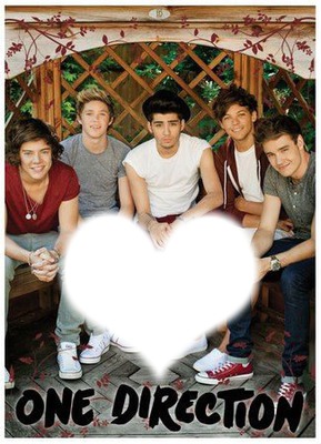 One Direction et TOI !! Photo frame effect