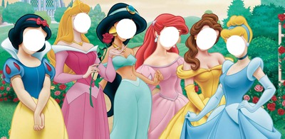 Princesse Disney Valokuvamontaasi
