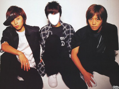 W-inds. Montage photo