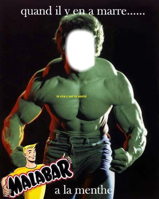 hulk Photo frame effect