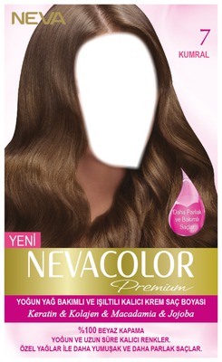 Nevacolor Saç Boyası 7 kumral Fotomontáž