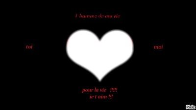 jtm mon coeur Montage photo