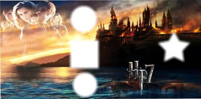 Harry Potter collage Fotomontāža