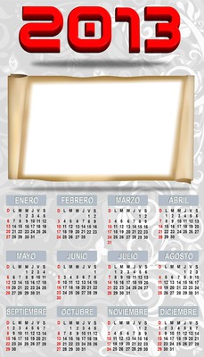 calendario 2013 Фотомонтаж