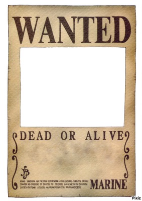 wanted by Géii Photo frame effect