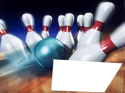 bowling Fotomontáž