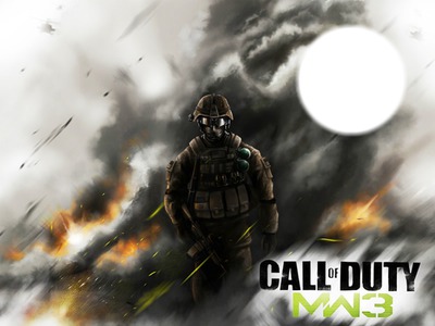 call of duty Fotomontage