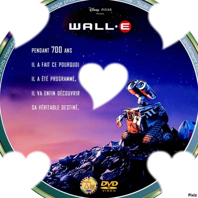 WALL E CD Fotomontagem