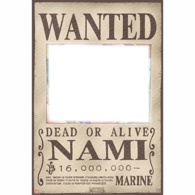 Wanted Photo frame effect