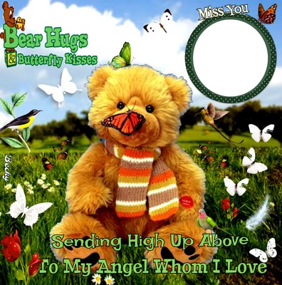 bear hugs & butterfly kisses Montage photo