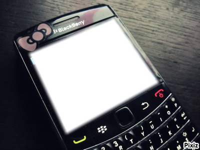 blackberry Photo frame effect