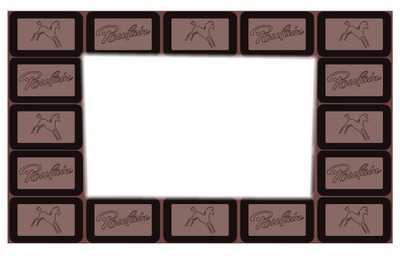 Tablette Chocolat Poulain フォトモンタージュ