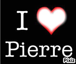 I love You Pierre フォトモンタージュ