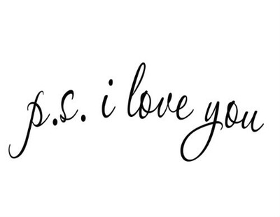 P.S I Love You Photo frame effect