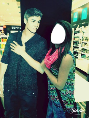 justin and mee Fotomontaggio