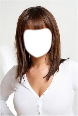 coupe de cheveux femme Fotomontaggio